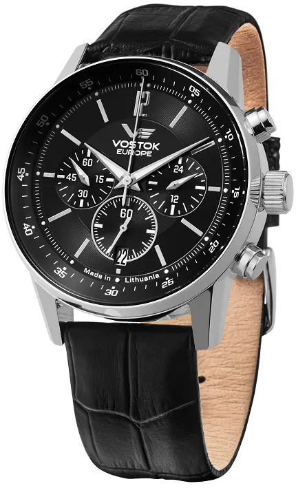 Vostok Europe VK63-560A690 Limousine Limousine GAZ-14 Chronograph Quartz 43mm