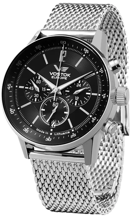 Vostok Europe VK63-560A690B Limousine Limousine GAZ-14 Chronograph Quartz 43mm - zdjęcie 1