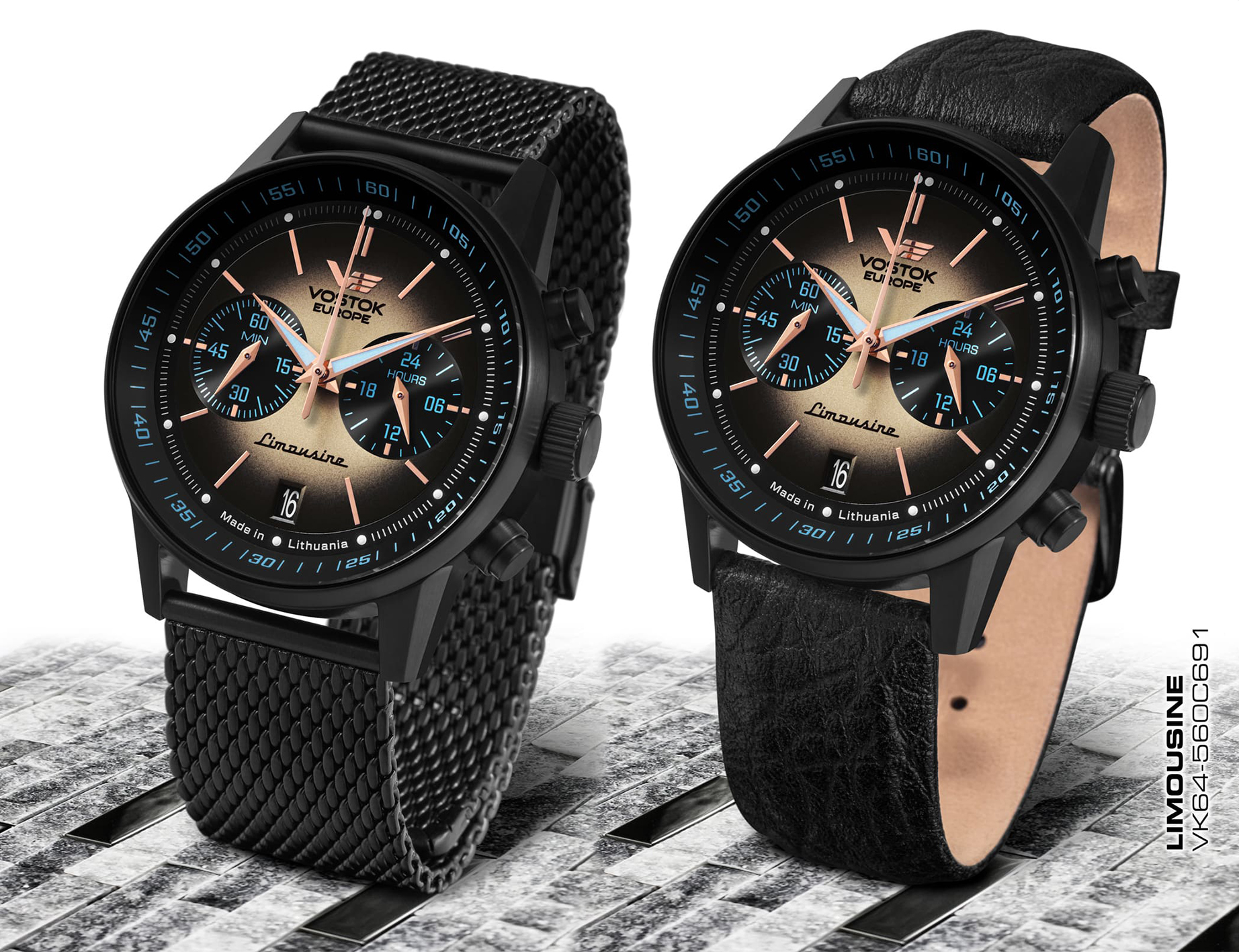Vostok Europe VK64-560C691-SET zegarek