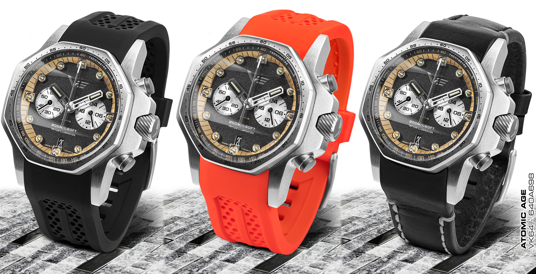 Vostok Europe VK64-640A698SR zegarek - miniatura 6