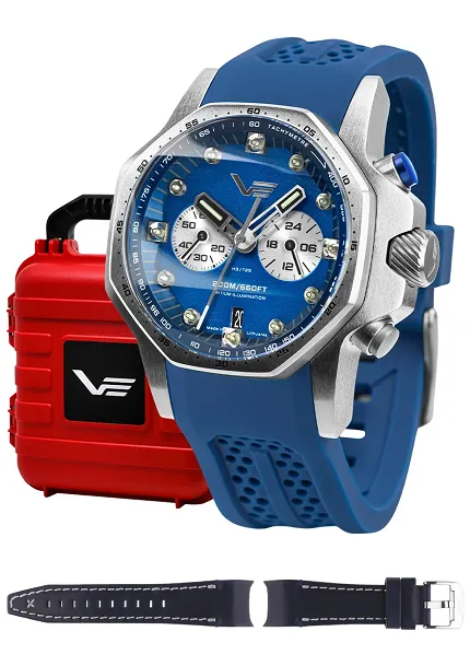 Vostok Europe VK64-640A700S Atomic Age Atomic Age Sakharov Line Quartz Chrono - zdjęcie 1