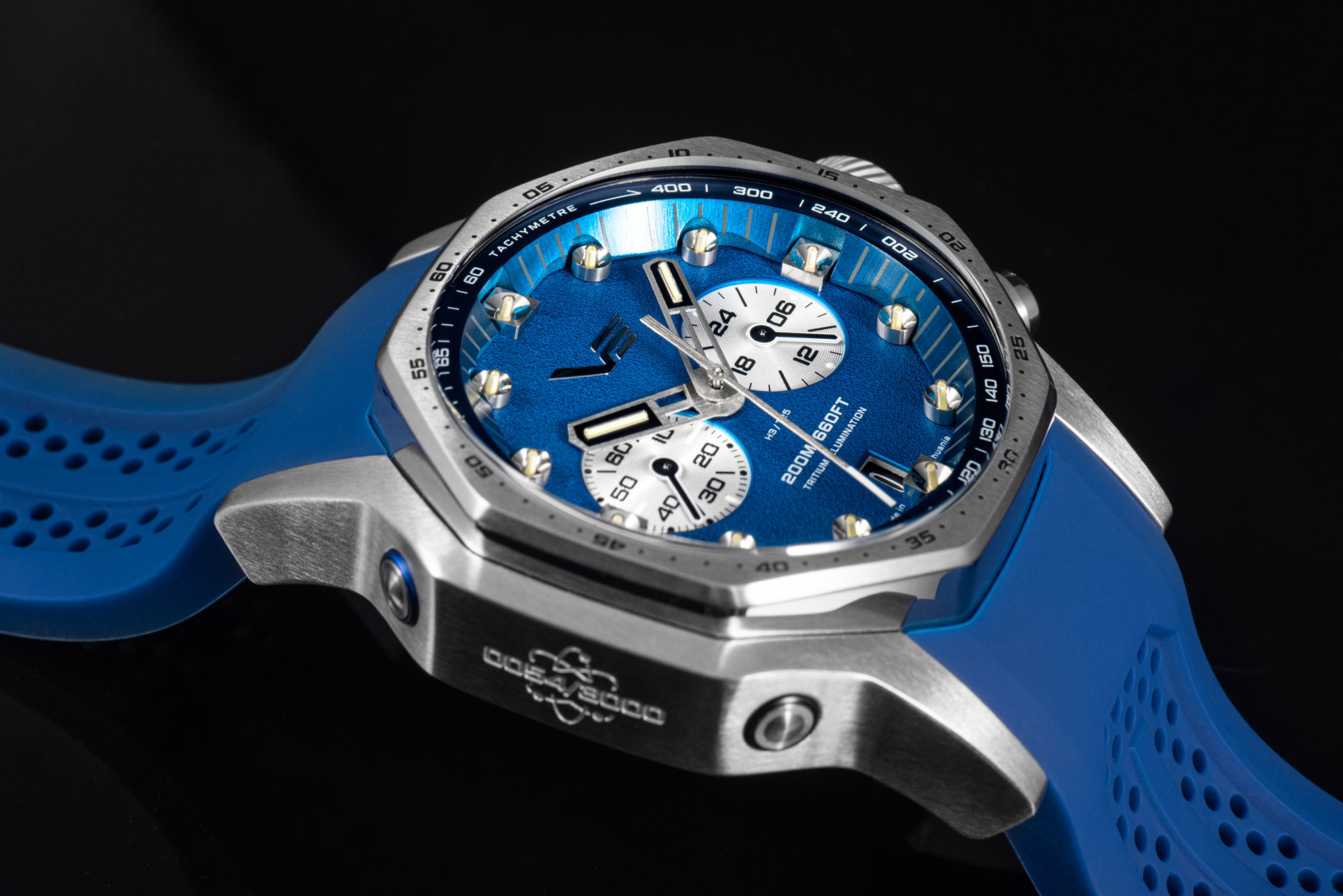 Vostok Europe VK64-640A700SR zegarek sportowy Atomic Age - miniatura 8