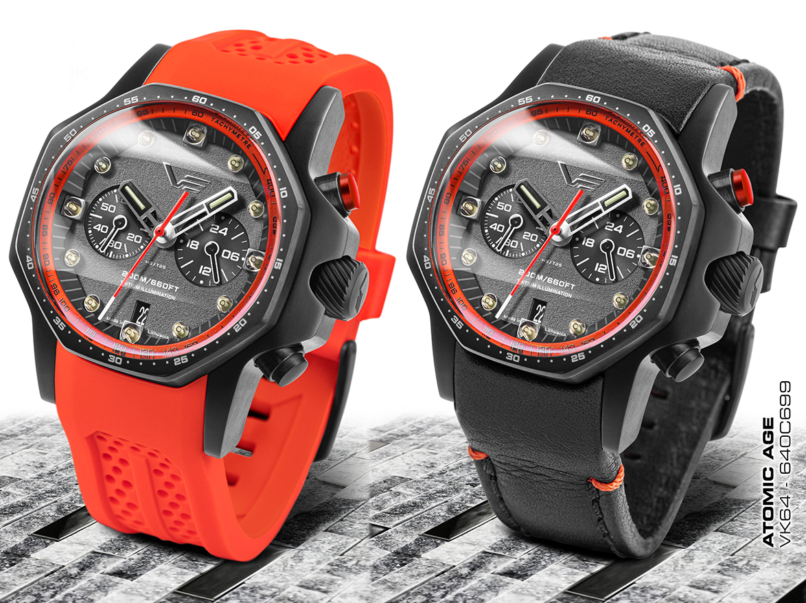 Vostok Europe VK64-640C699S zegarek męski Atomic Age - miniatura 2
