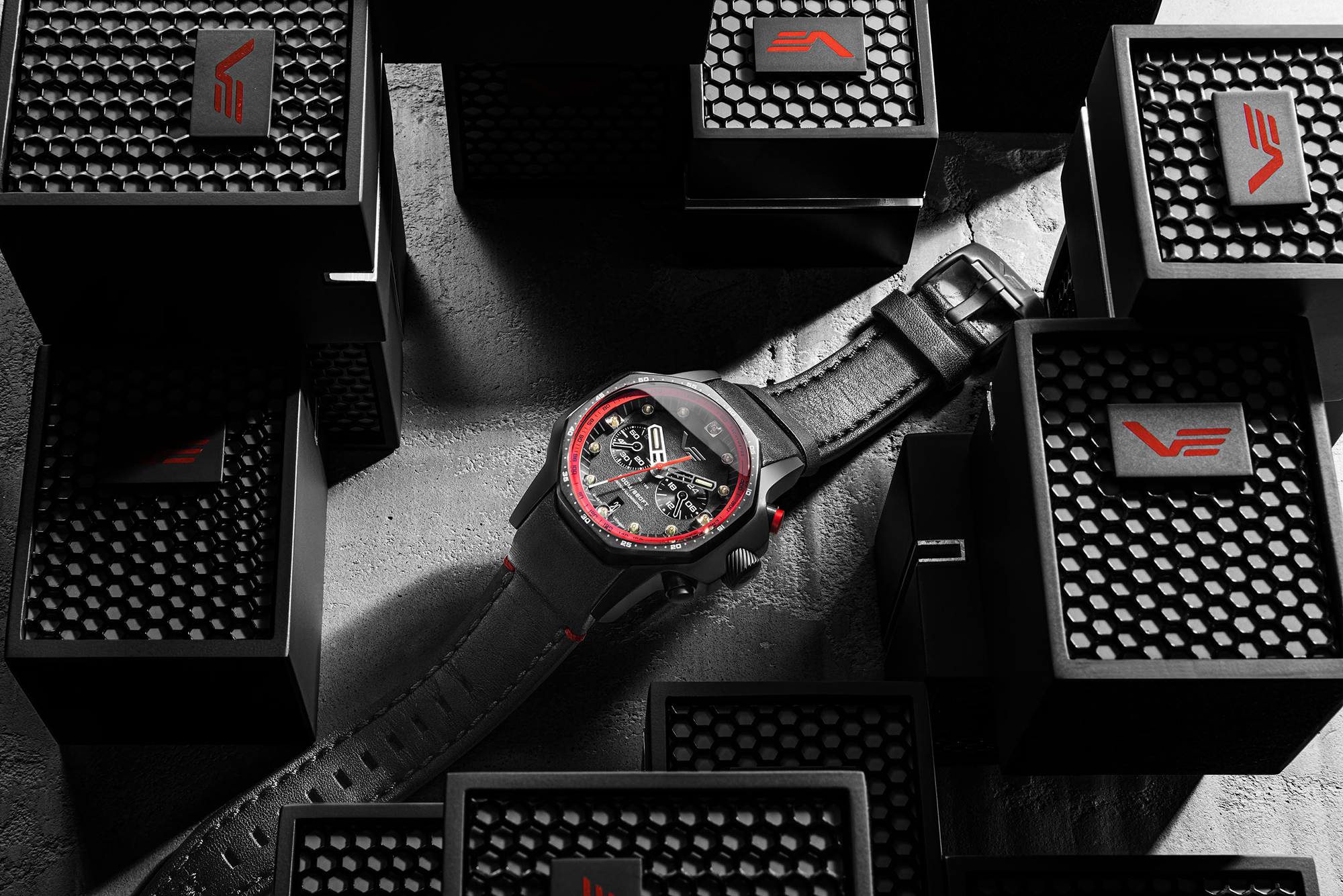 Vostok Europe VK64-640C699SY zegarek Atomic Age z chronograf - miniatura 11