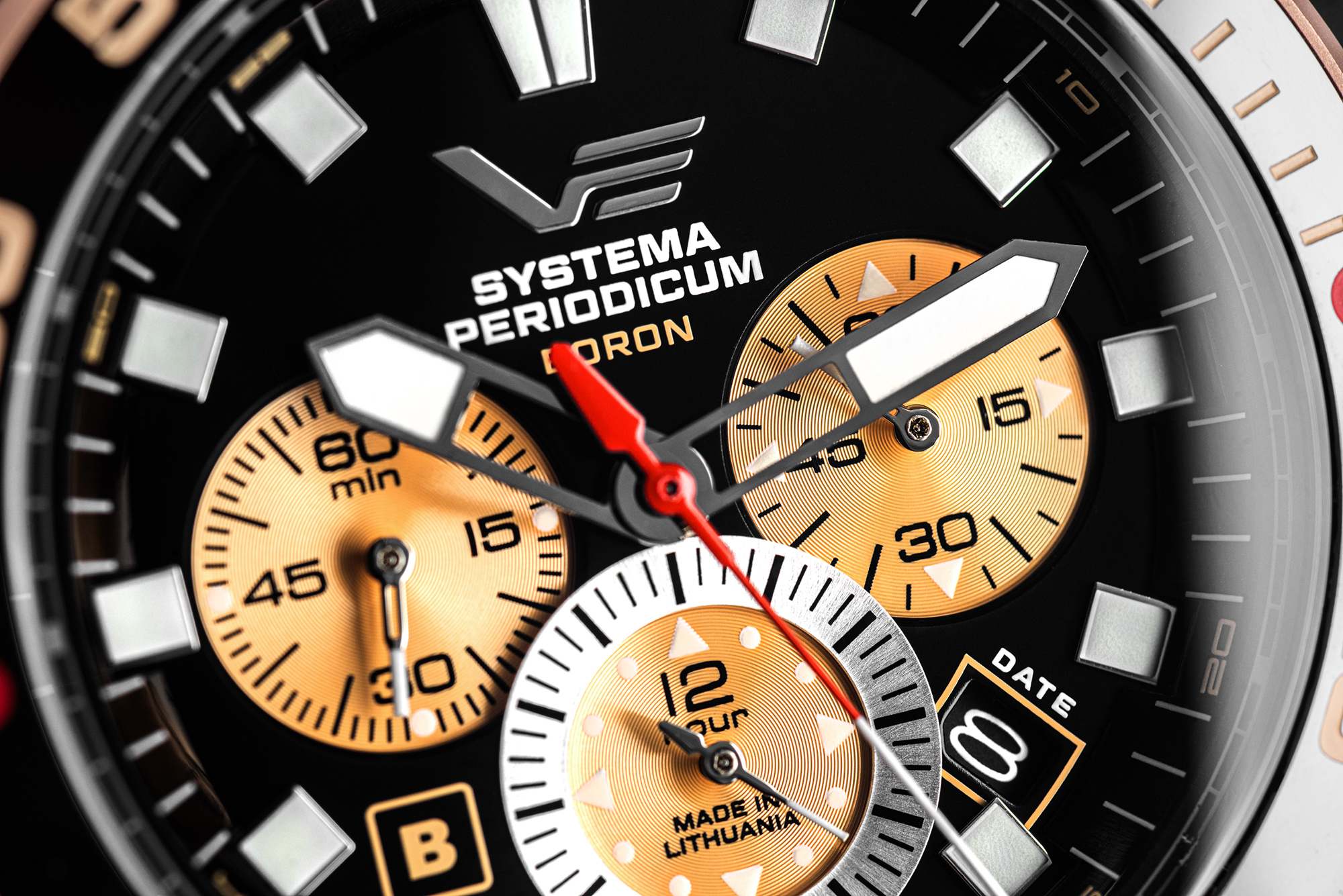 Vostok Europe VK67-650E721 zegarek męski Systema Periodicum - miniatura 7