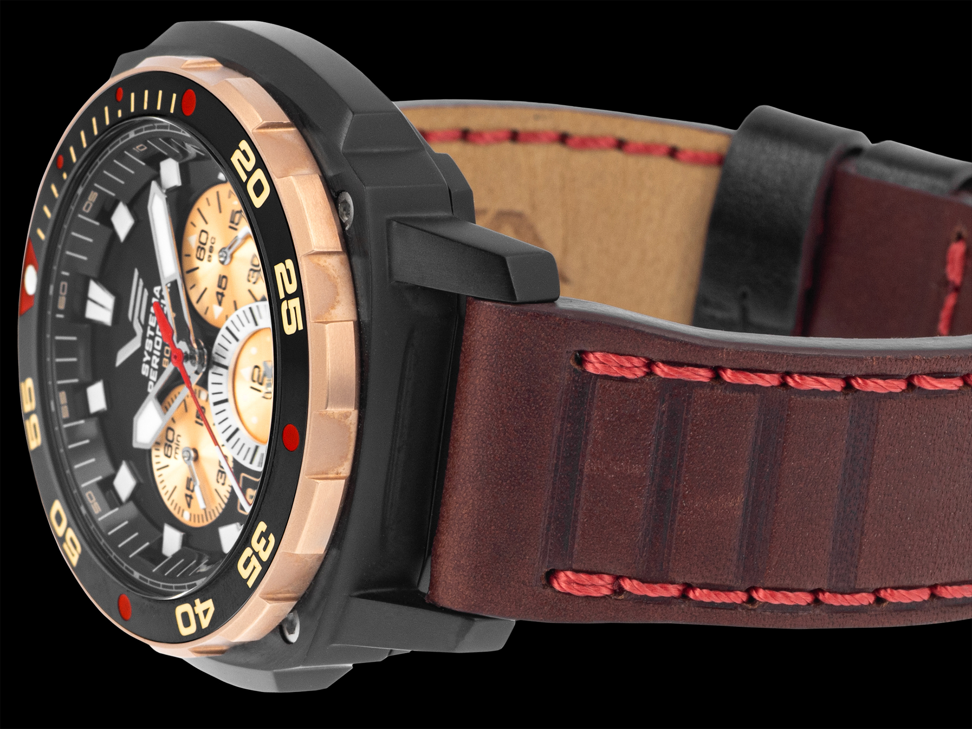 Vostok Europe VK67-650E721 zegarek męski typudiver Systema Periodicum pasek - miniatura 13
