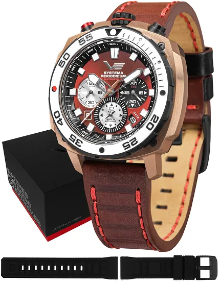 Vostok Europe VK67-650E724LBE Systema Periodicum - zdjęcie 1