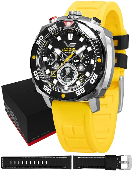 Vostok Europe VK67-650E725S Systema Periodicum - zdjęcie 1
