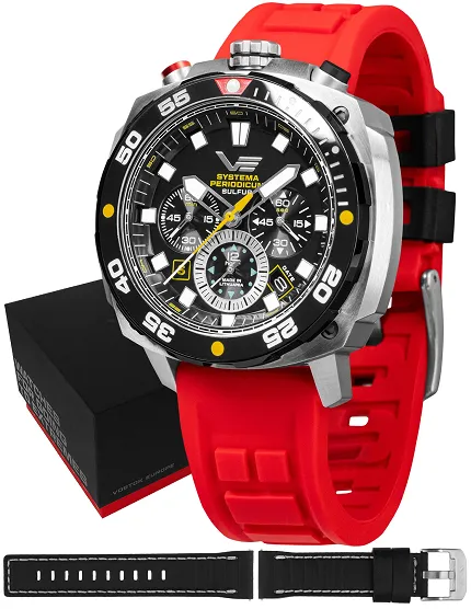 Vostok Europe VK67-650E725SR Systema Periodicum - zdjęcie 1