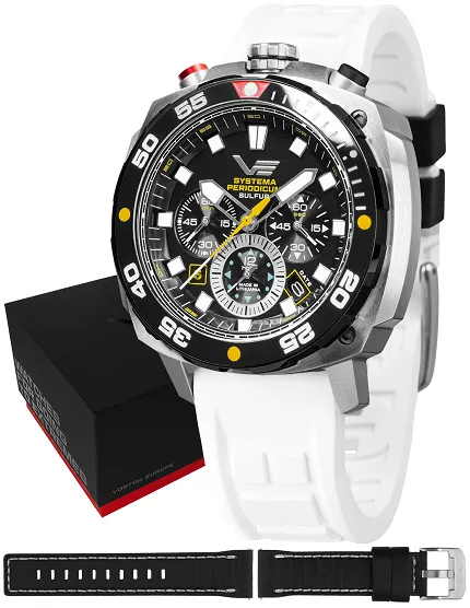 Vostok Europe VK67-650E725SW Systema Periodicum - zdjęcie 1
