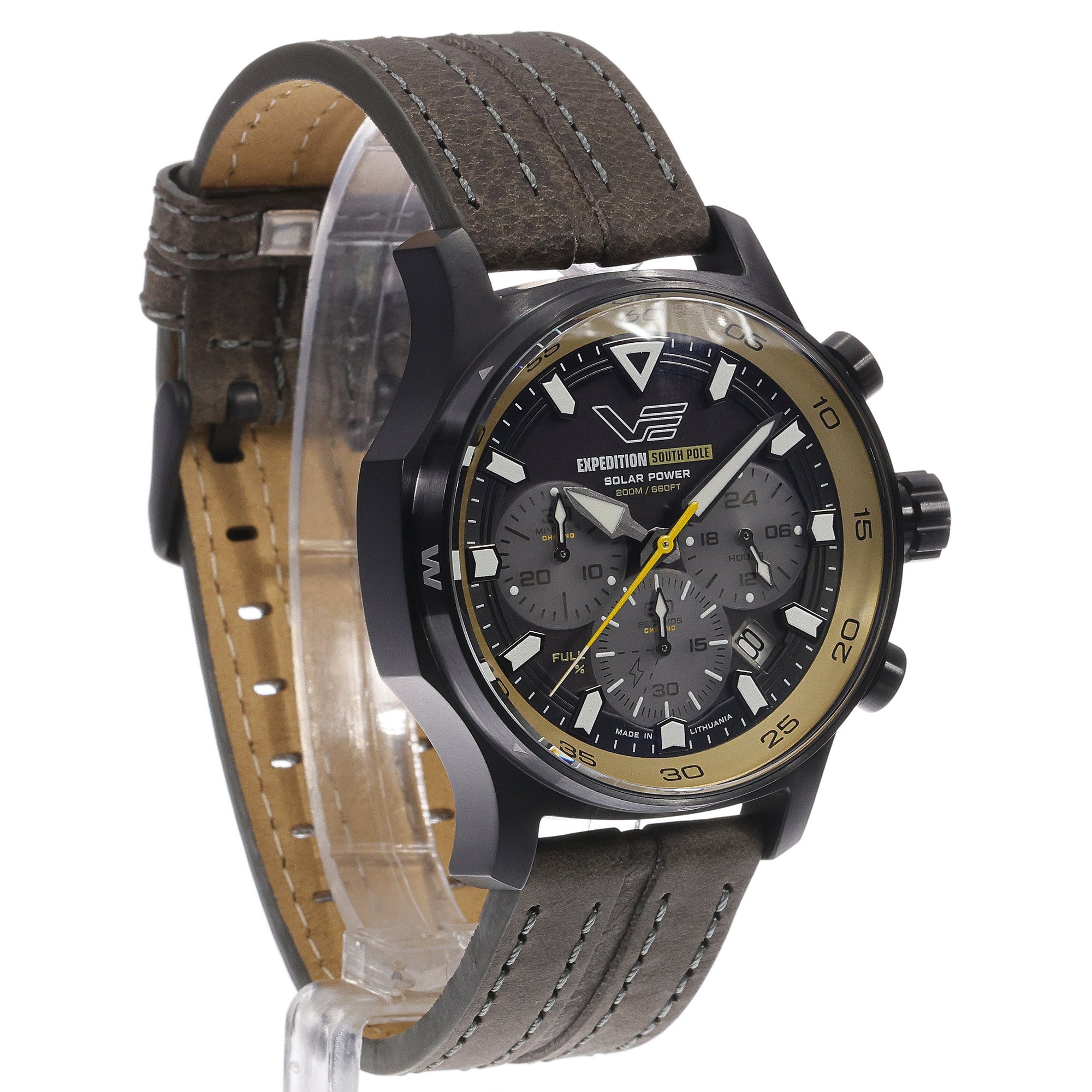 Vostok Europe VR42-592C763 Expedition South Pole Solar Chrono 43mm zegarek sportowy Expedition - miniatura 4