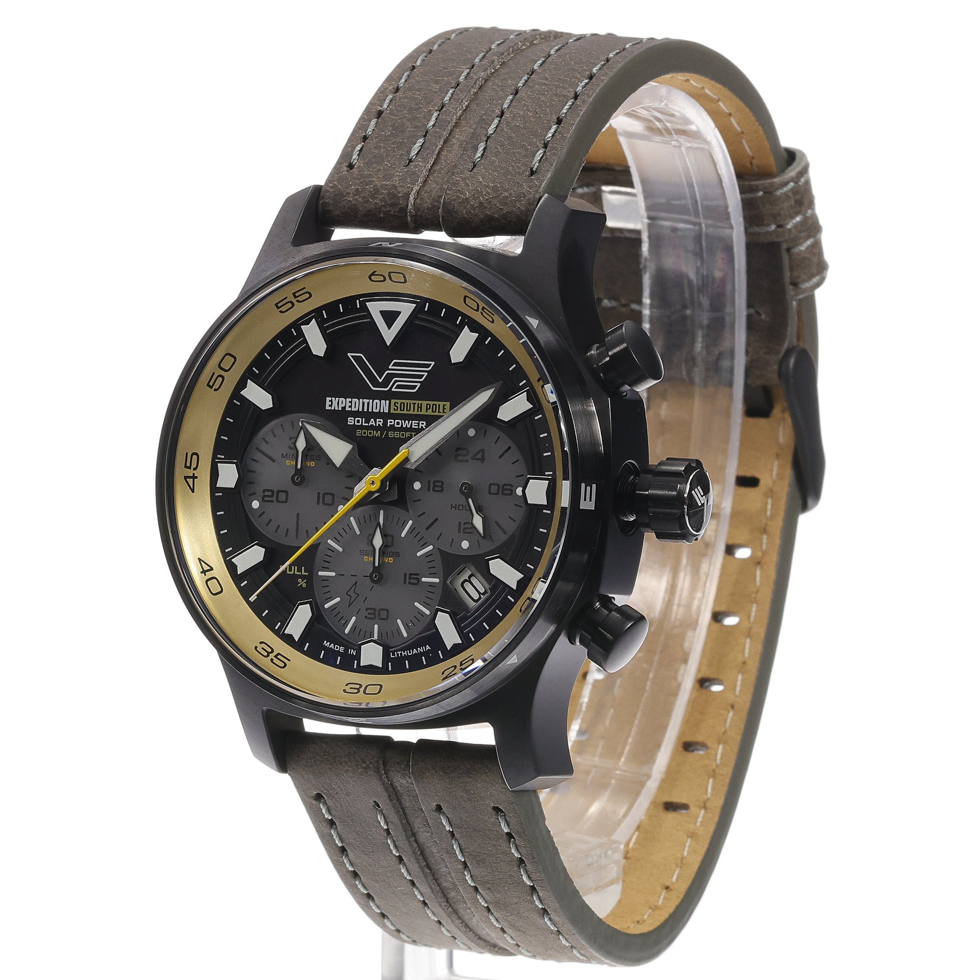 Vostok Europe VR42-592C763 Expedition South Pole Solar Chrono 43mm zegarek sportowy Expedition - miniatura 6