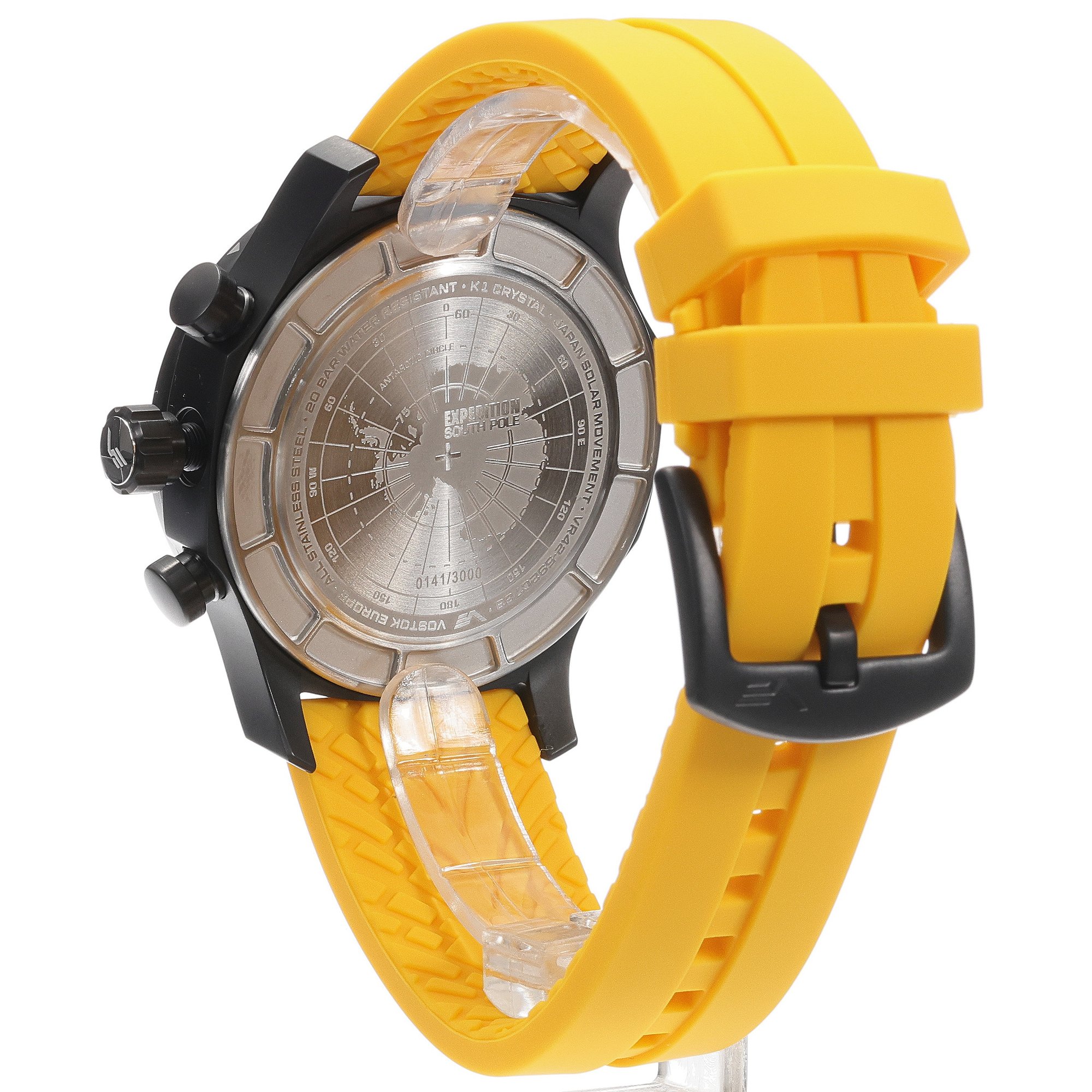 Vostok Europe VR42-592C763SY Expedition South Pole Solar Chrono 43mm zegarek sportowy Expedition - miniatura 5