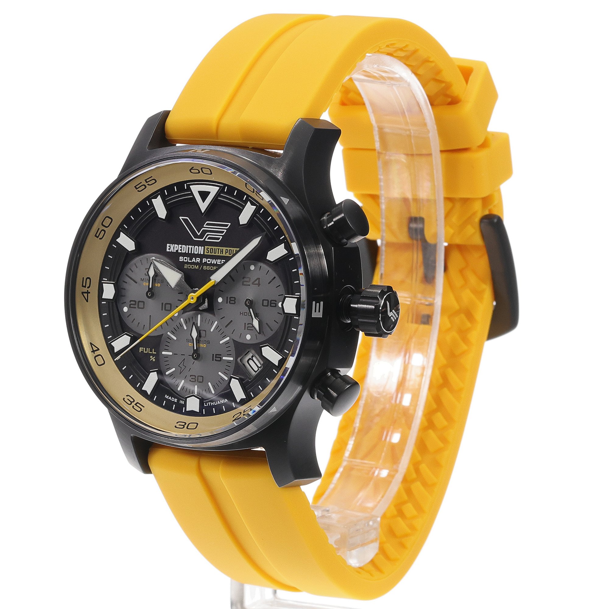 Vostok Europe VR42-592C763SY Expedition South Pole Solar Chrono 43mm zegarek sportowy Expedition - miniatura 6
