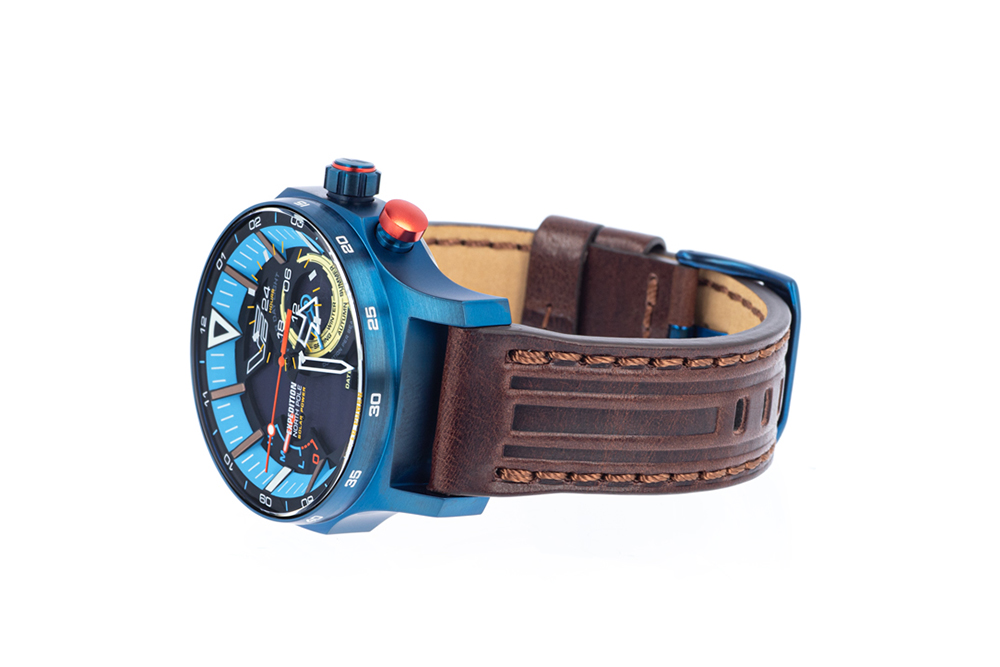 Vostok Europe VS57-595D736 Expedition Expedition Nort Pole 1 Polar Ice Solar 47mm zegarek męski typudiver mineralne utwardzane