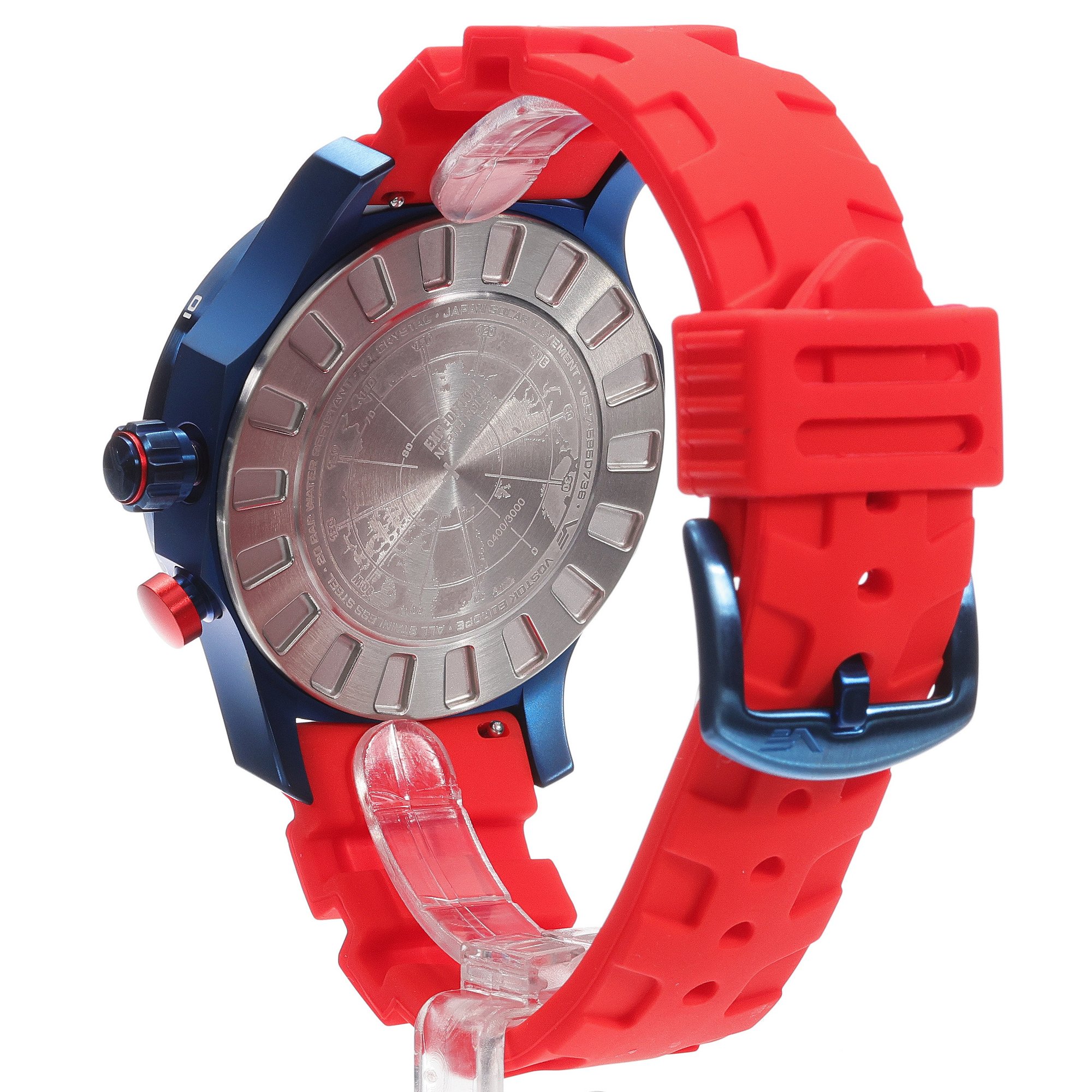 Vostok Europe VS57-595D736SR Expedition North Pole 1 Polar Ice Solar 47mm zegarek typudiver Expedition