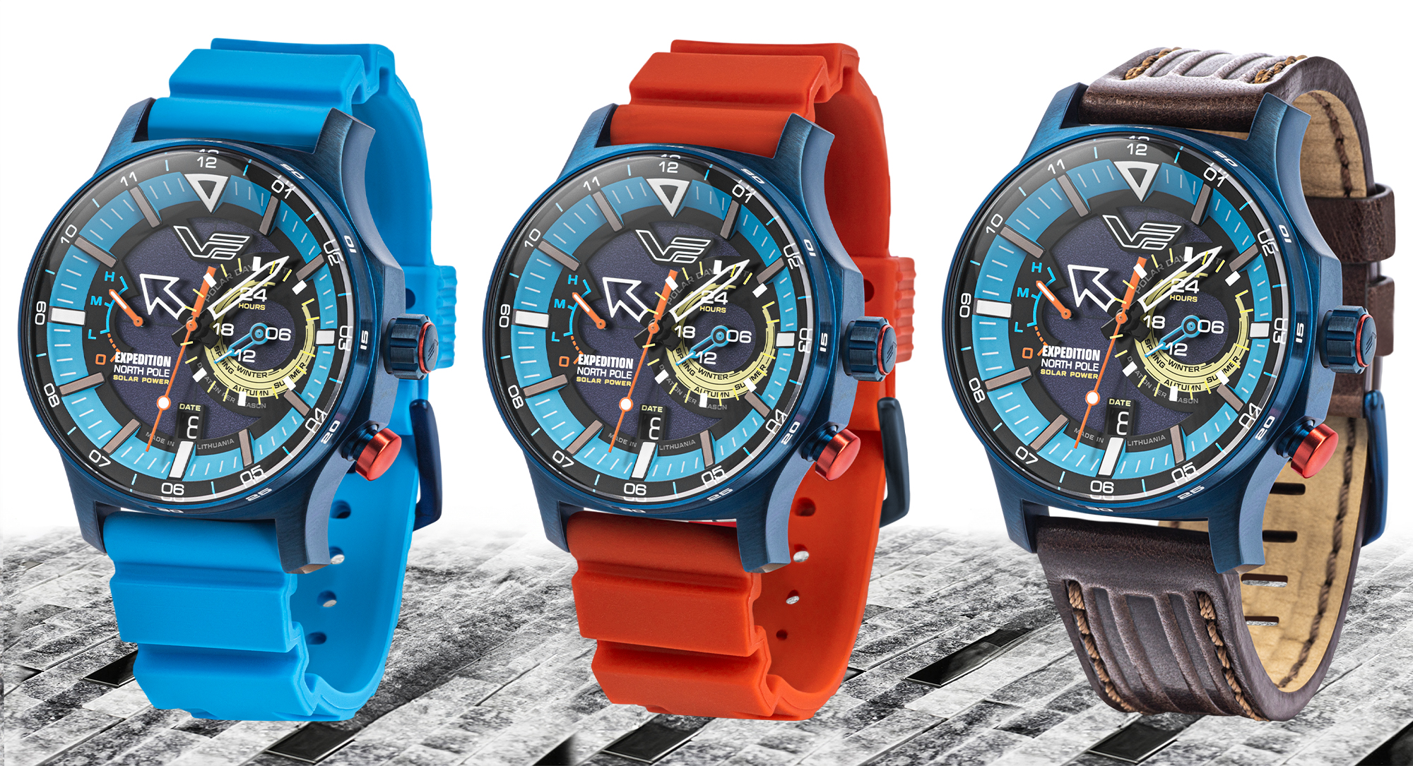 Vostok Europe VS57-595D736SR zegarek męski Expedition