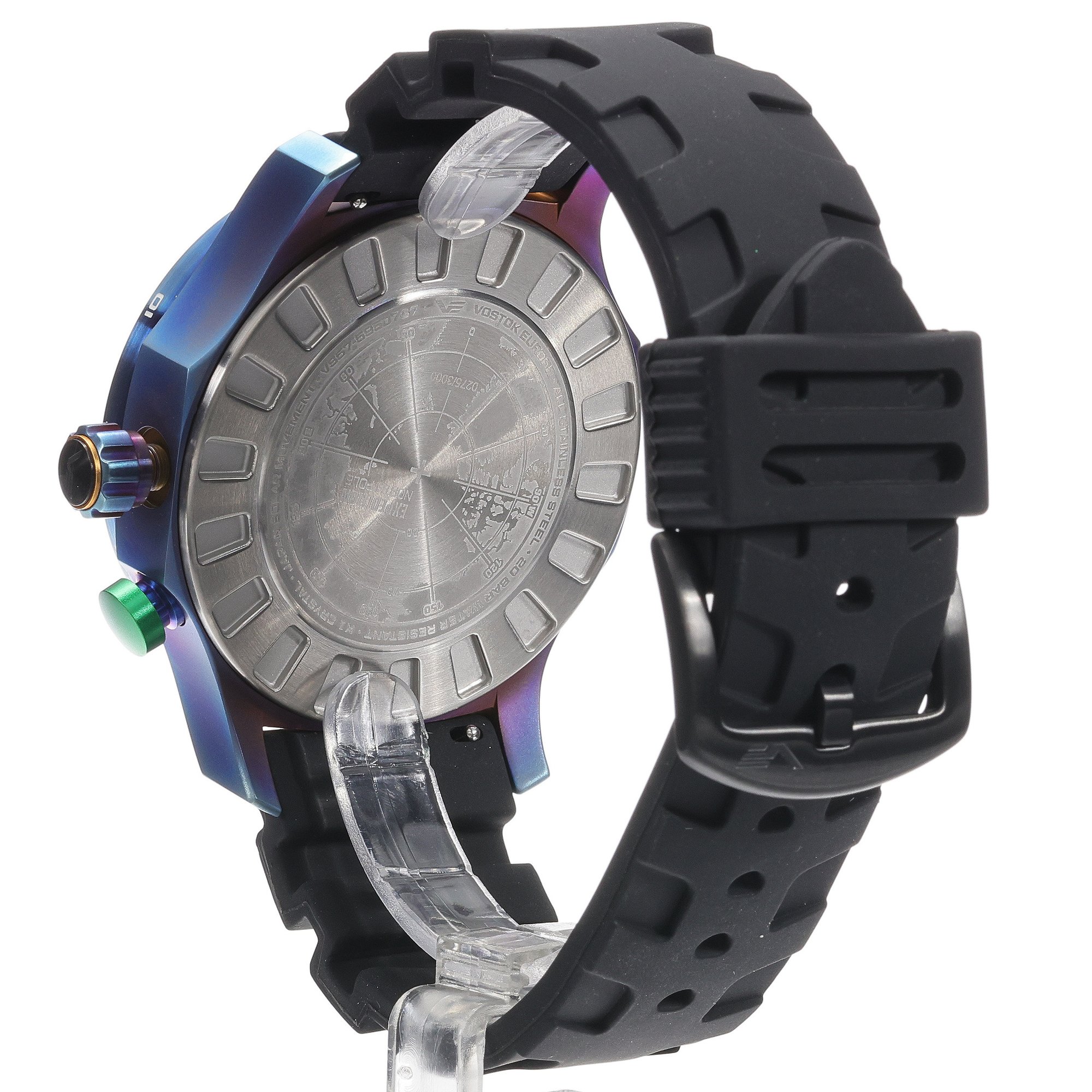 Vostok Europe VS57-595D737SB Expedition North Pole 1 Polar Light Solar 47mm zegarek typudiver Expedition