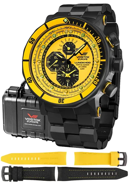 Vostok Europe YM86-620C504B Lunokhod Lunokhod-2 Multifunctional - zdjęcie 1