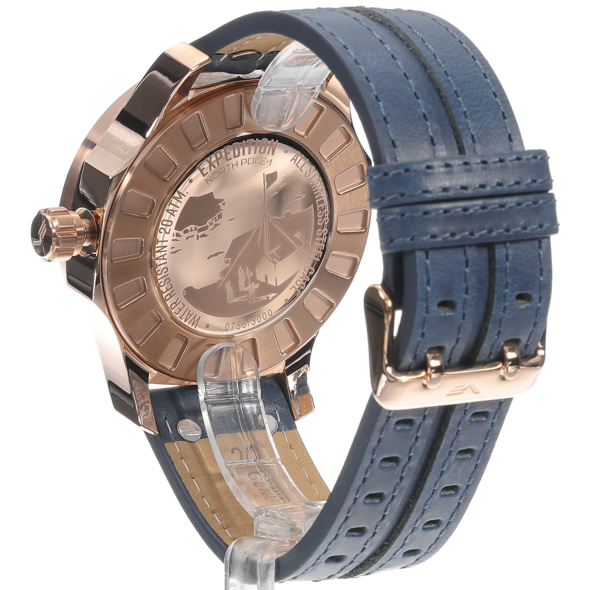Vostok Europe YN55-595B641 męski zegarek Expedition pasek