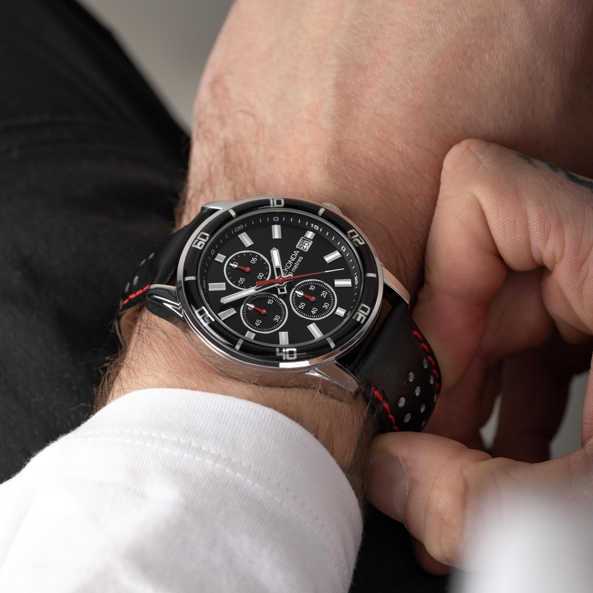 zegarek 30206 męski z chronograf Sports