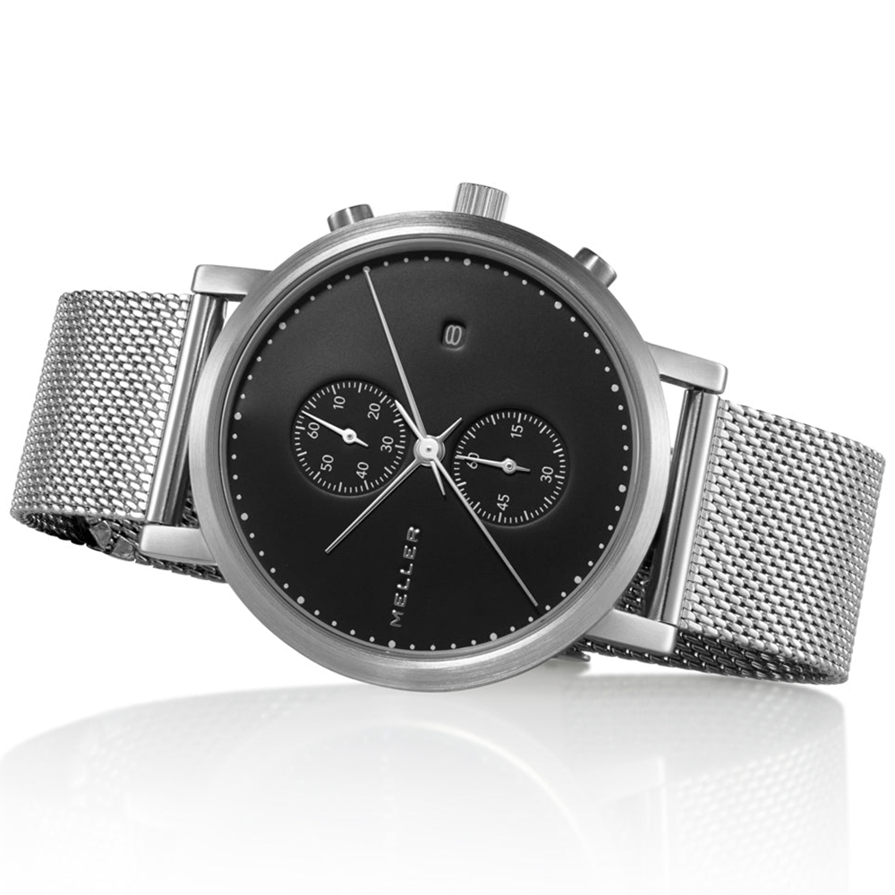 zegarek 4PN-2SILVER męski z chronograf Makonnen - miniatura 6