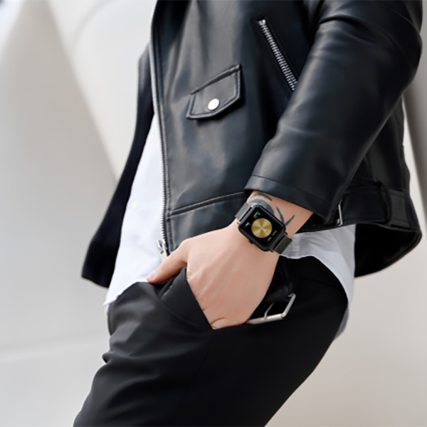 zegarek 5904238484807 różowe złoto Smartwatch