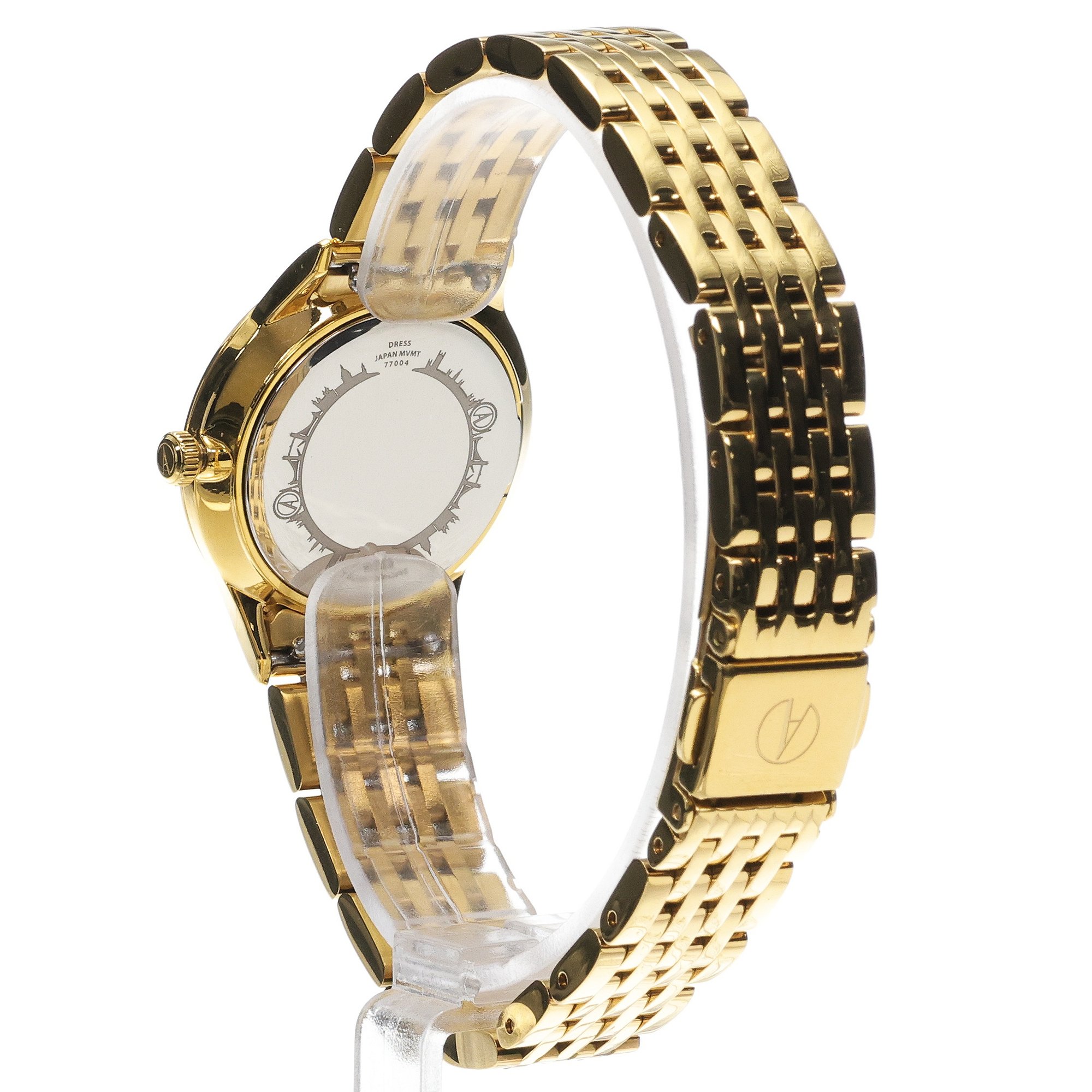 zegarek Accurist 77004 Dress Diamond 28mm - Black Mother of Pearl Dress szafirowe