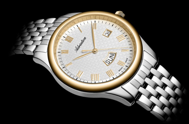 zegarek Adriatica A10252163Q srebrny Bransoleta