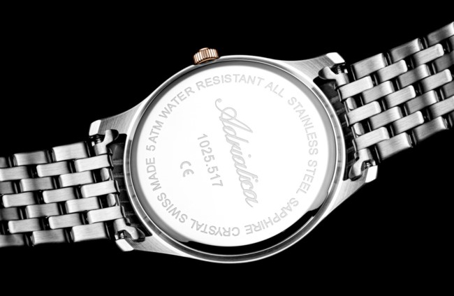 zegarek Adriatica A1025R163Q srebrny Bransoleta