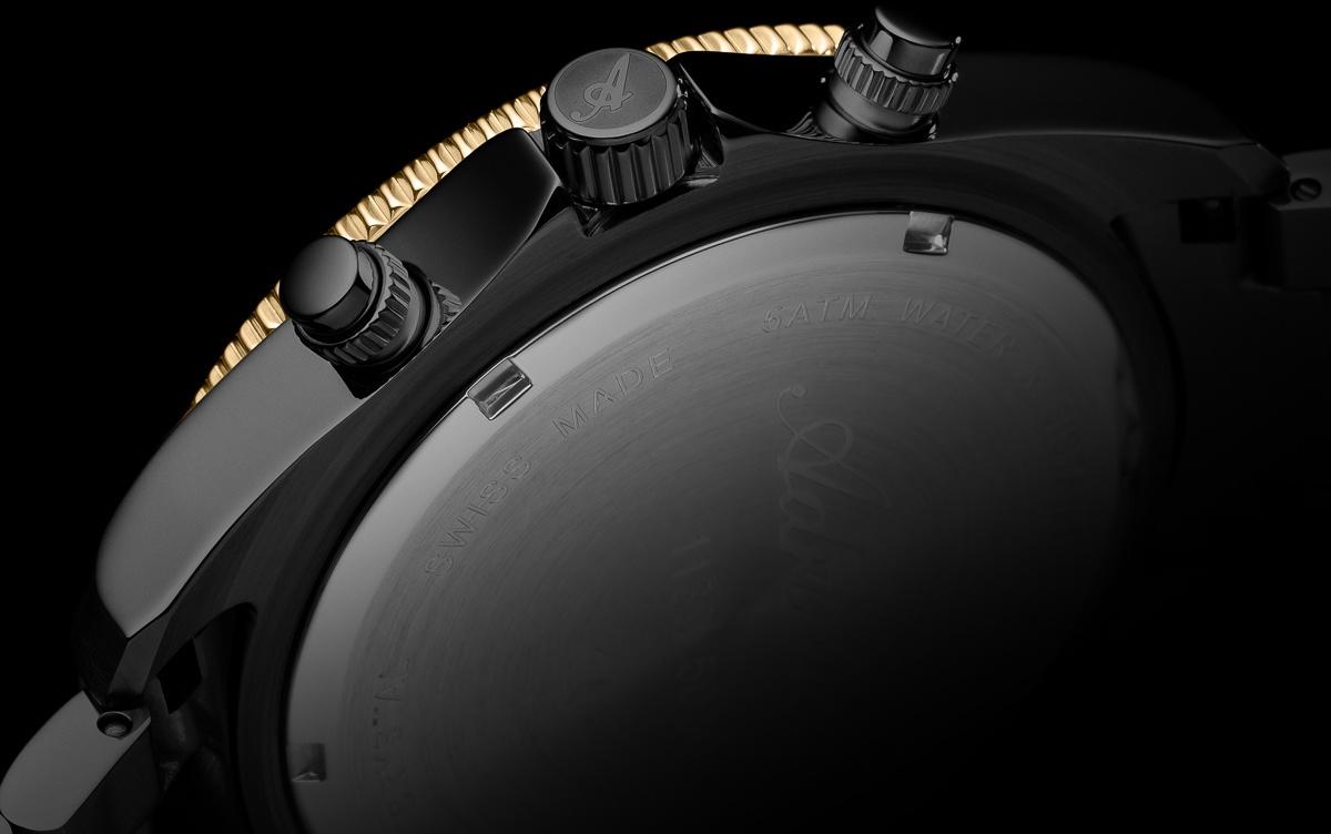 zegarek Adriatica A1139B114CHN kwarcowy męski Bransoleta Sapphire Chronograph
