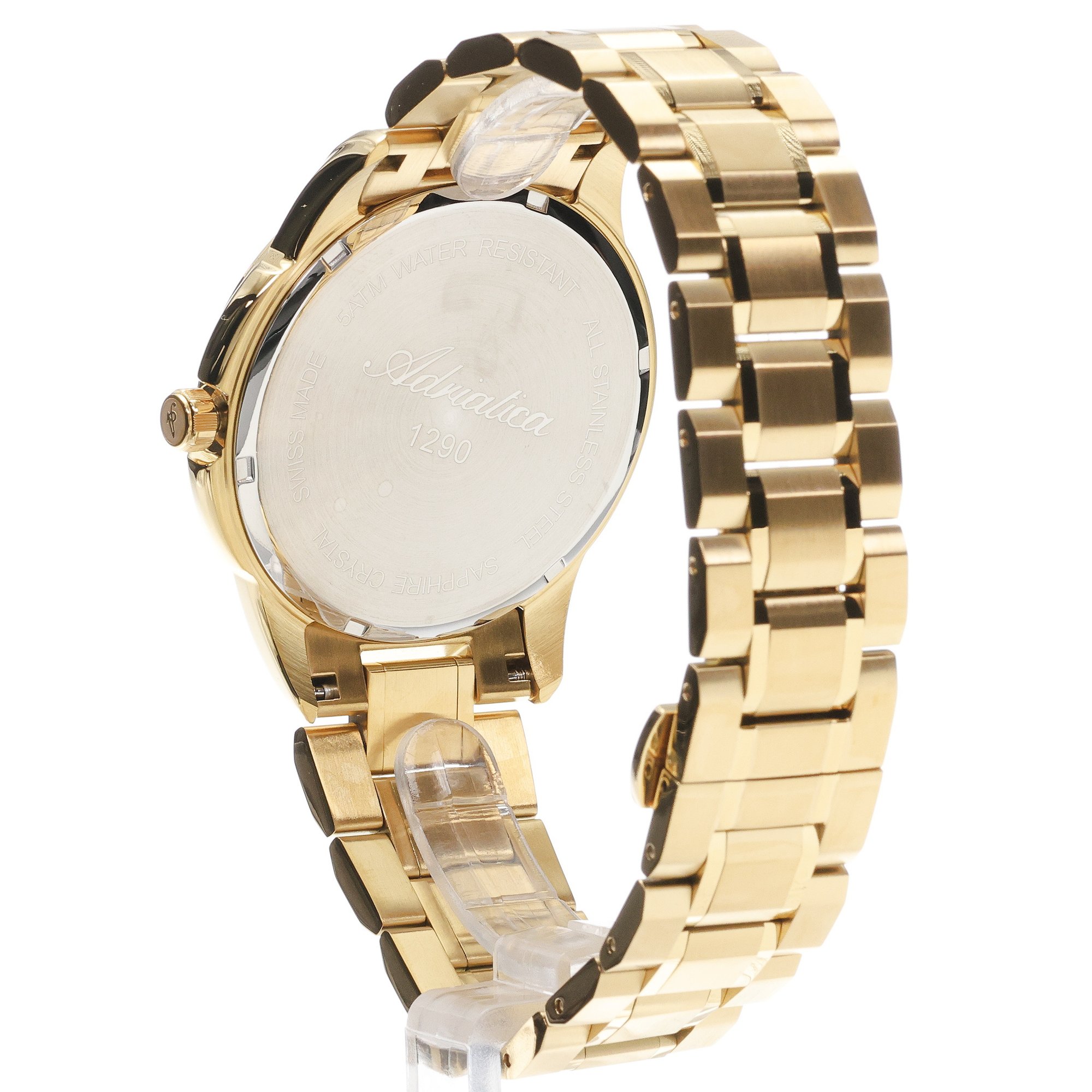 zegarek Adriatica A12901164Q Classic Bransoleta szafirowe - miniatura 4