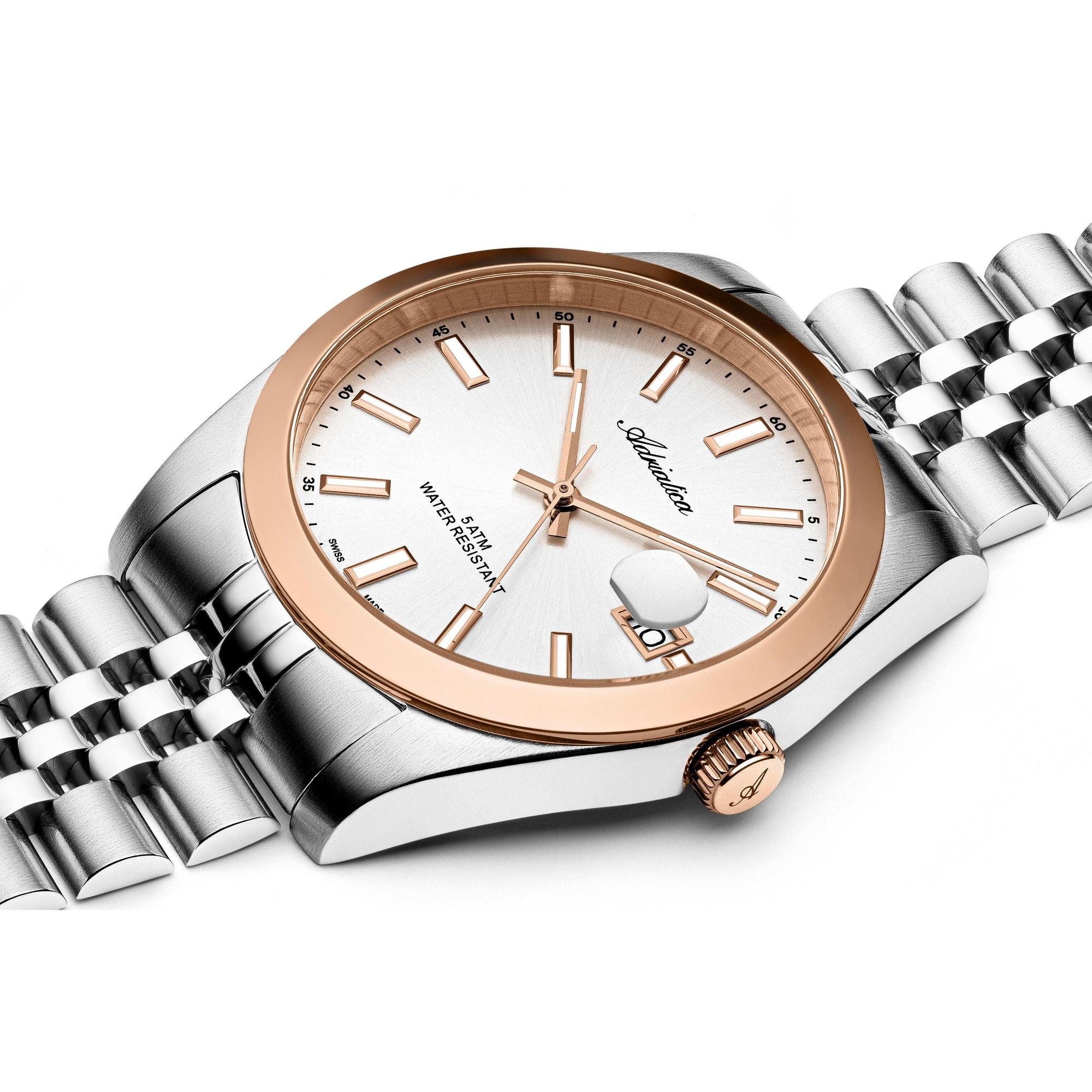 zegarek Adriatica A1299R113Q kwarcowy męski Bransoleta Classic