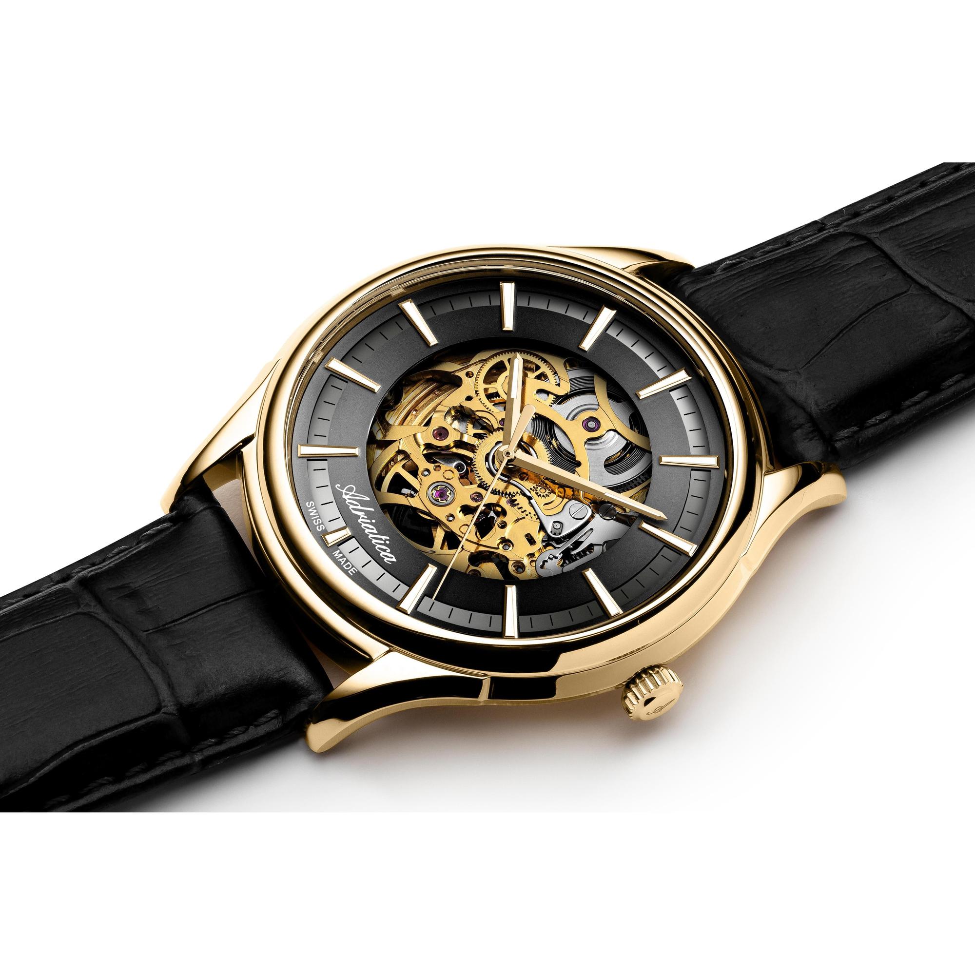 zegarek Adriatica A28041B16AS automatyczny męski Męskie Gents Watch - miniatura 5