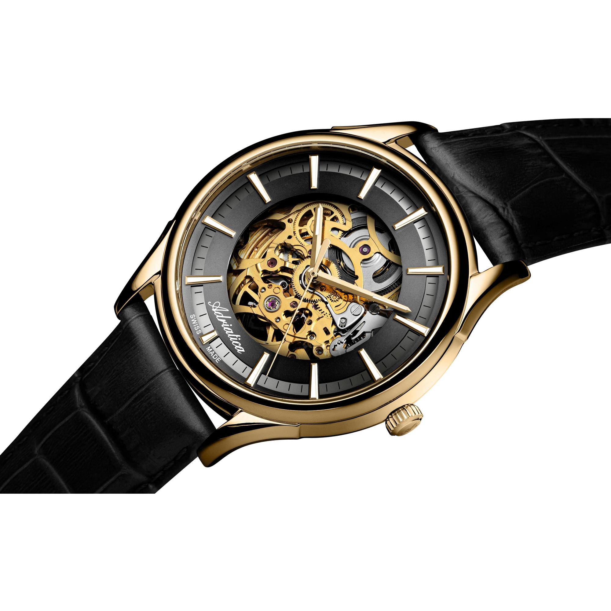 zegarek Adriatica A28041B16AS automatyczny męski Męskie Gents Watch - miniatura 7