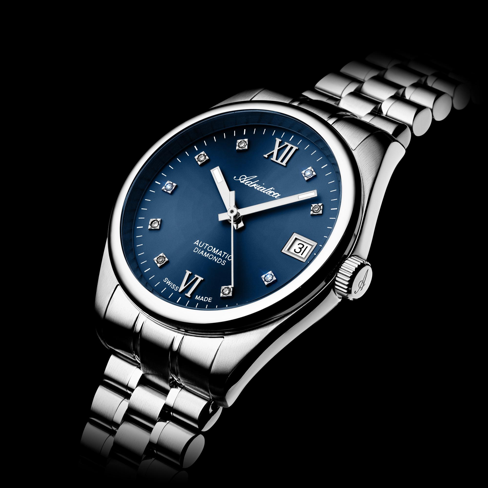 zegarek Adriatica A31985185DA automatyczny damski Damskie Automatic Collection