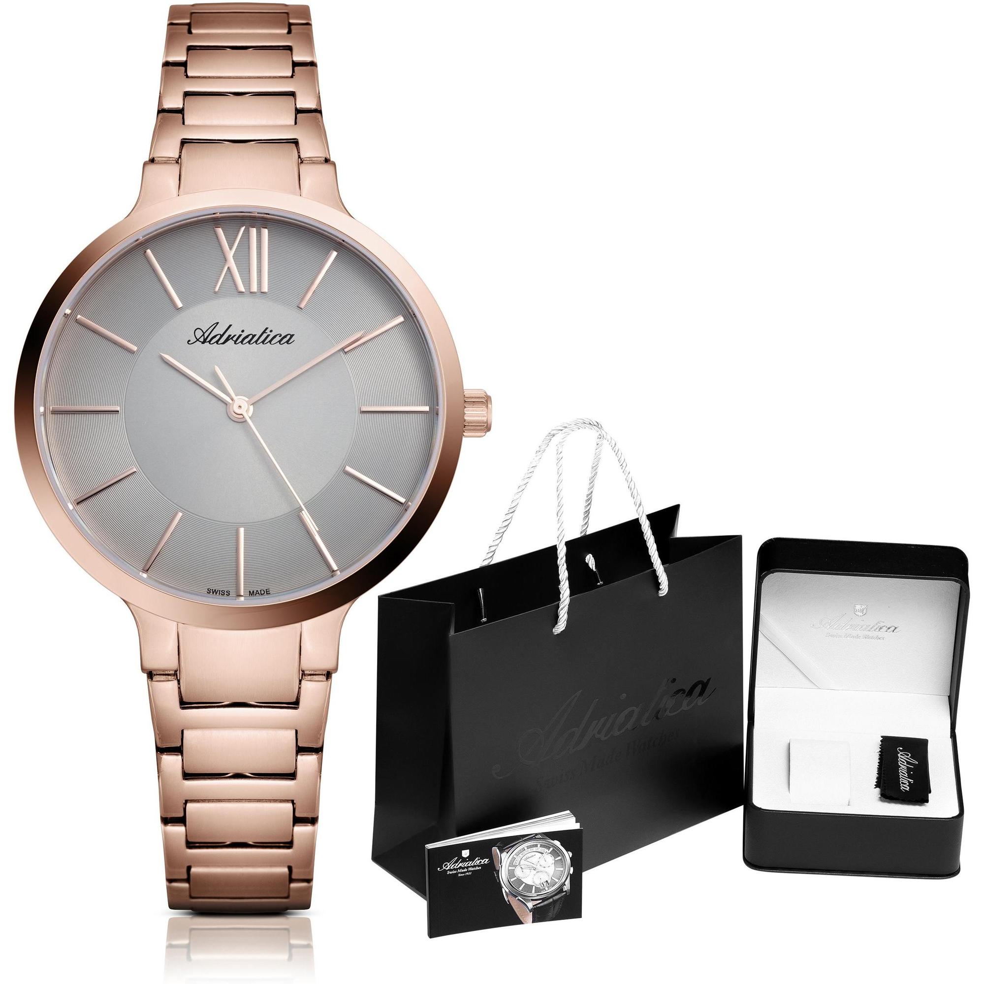 zegarek Adriatica A35719167Q kwarcowy damski Bransoleta Classic