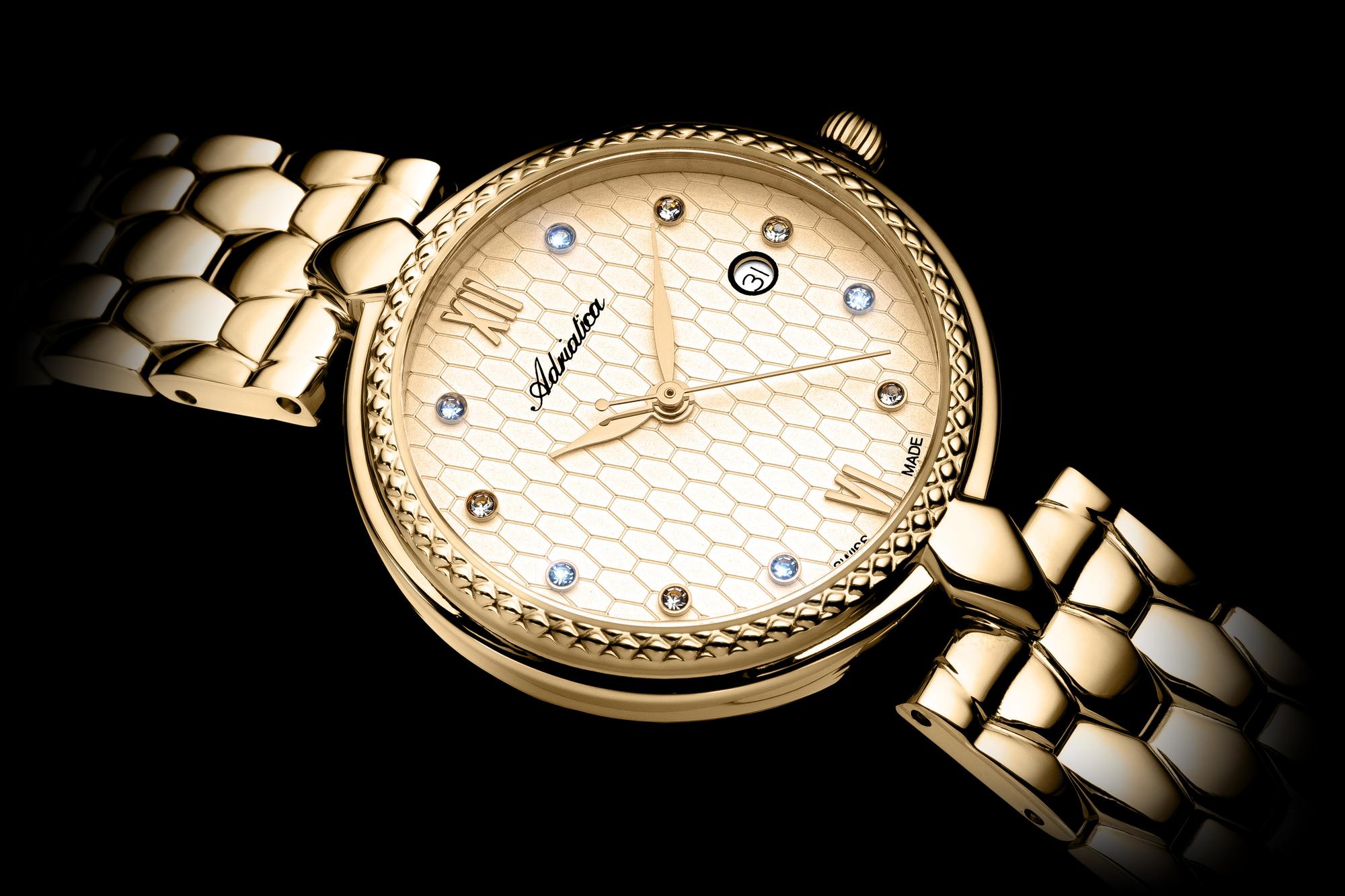 zegarek Adriatica A38431181Q kwarcowy damski Damskie Classic Diamond