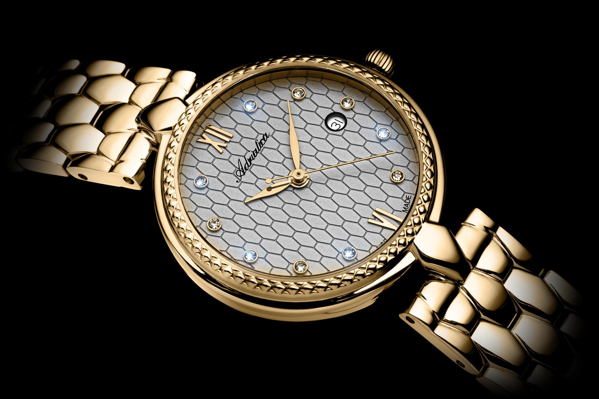 zegarek Adriatica A38431187Q kwarcowy damski Damskie Classic Diamond
