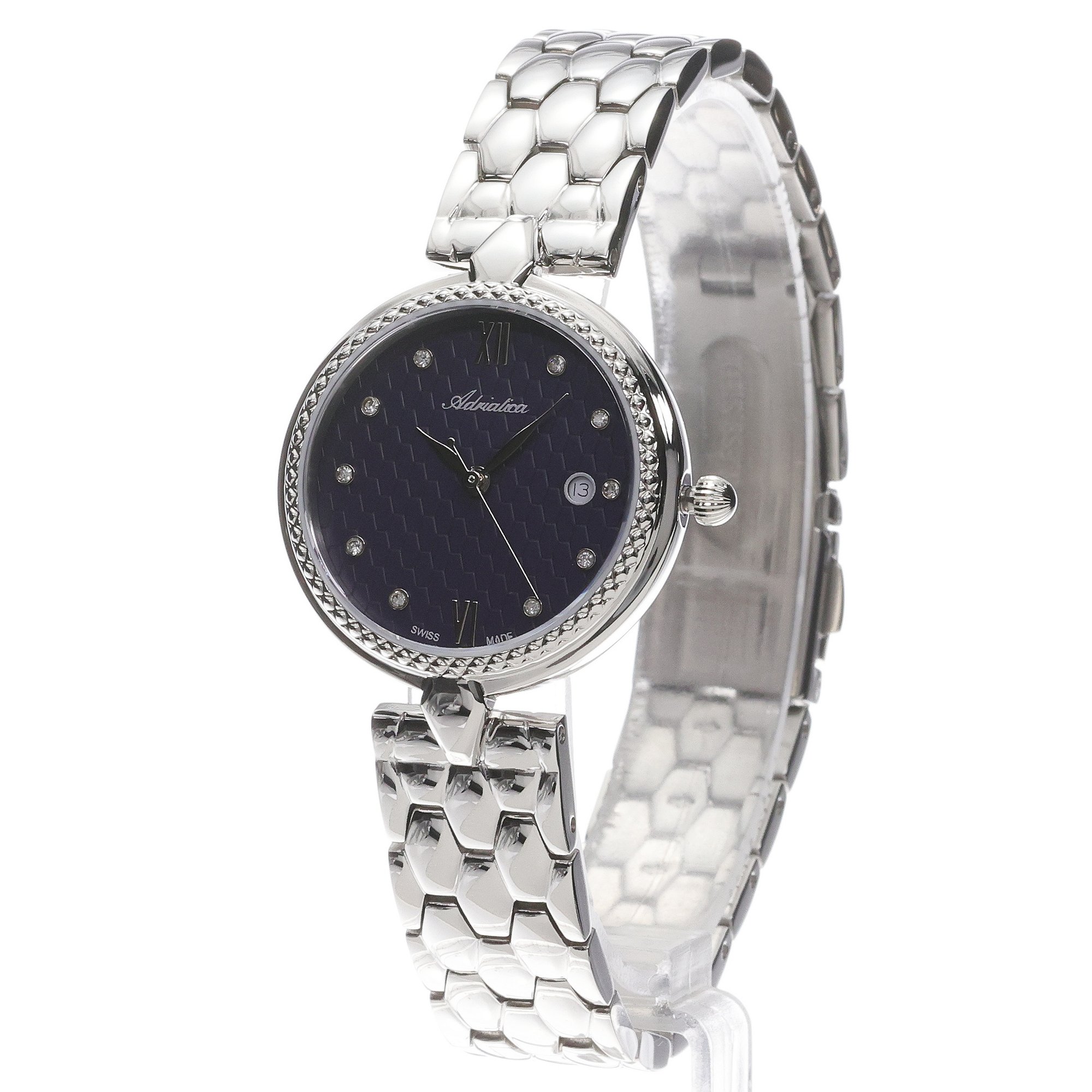 zegarek Adriatica A38435185Q Classic Diamond Damskie szafirowe