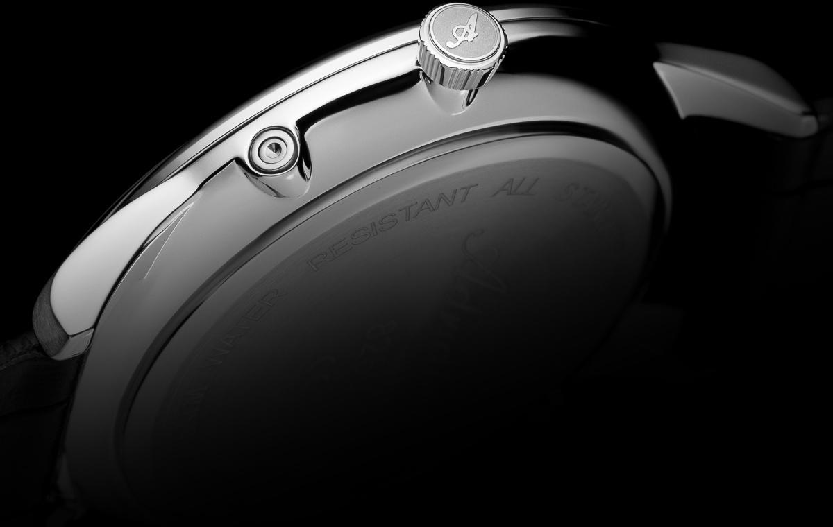 zegarek Adriatica A82695253QF kwarcowy męski Pasek Moonphase