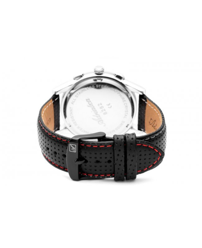 zegarek Adriatica A828222G7CHR kwarcowy męski Pasek Moonphase Chronograph - miniatura 5