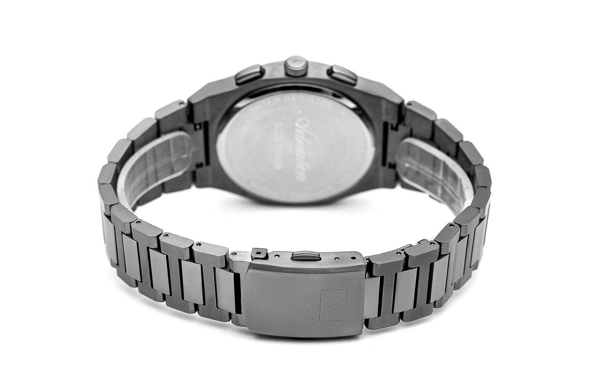 zegarek Adriatica A8326S1R6CH męski z chronograf Bransoleta - miniatura 3