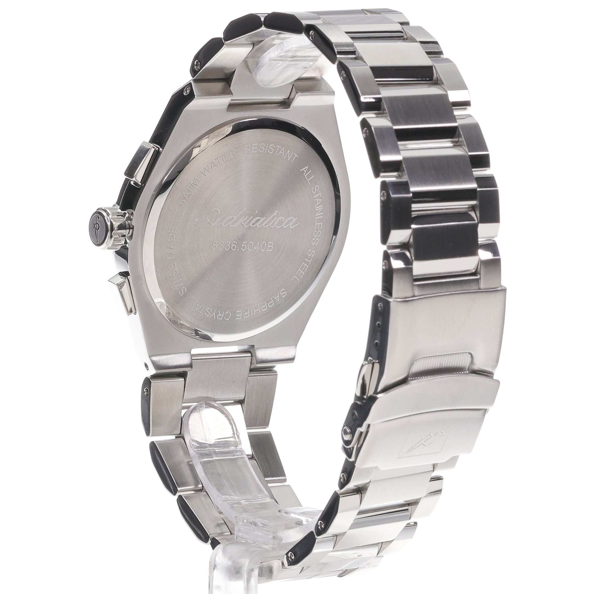 zegarek Adriatica A83365116CH męski z chronograf Bransoleta