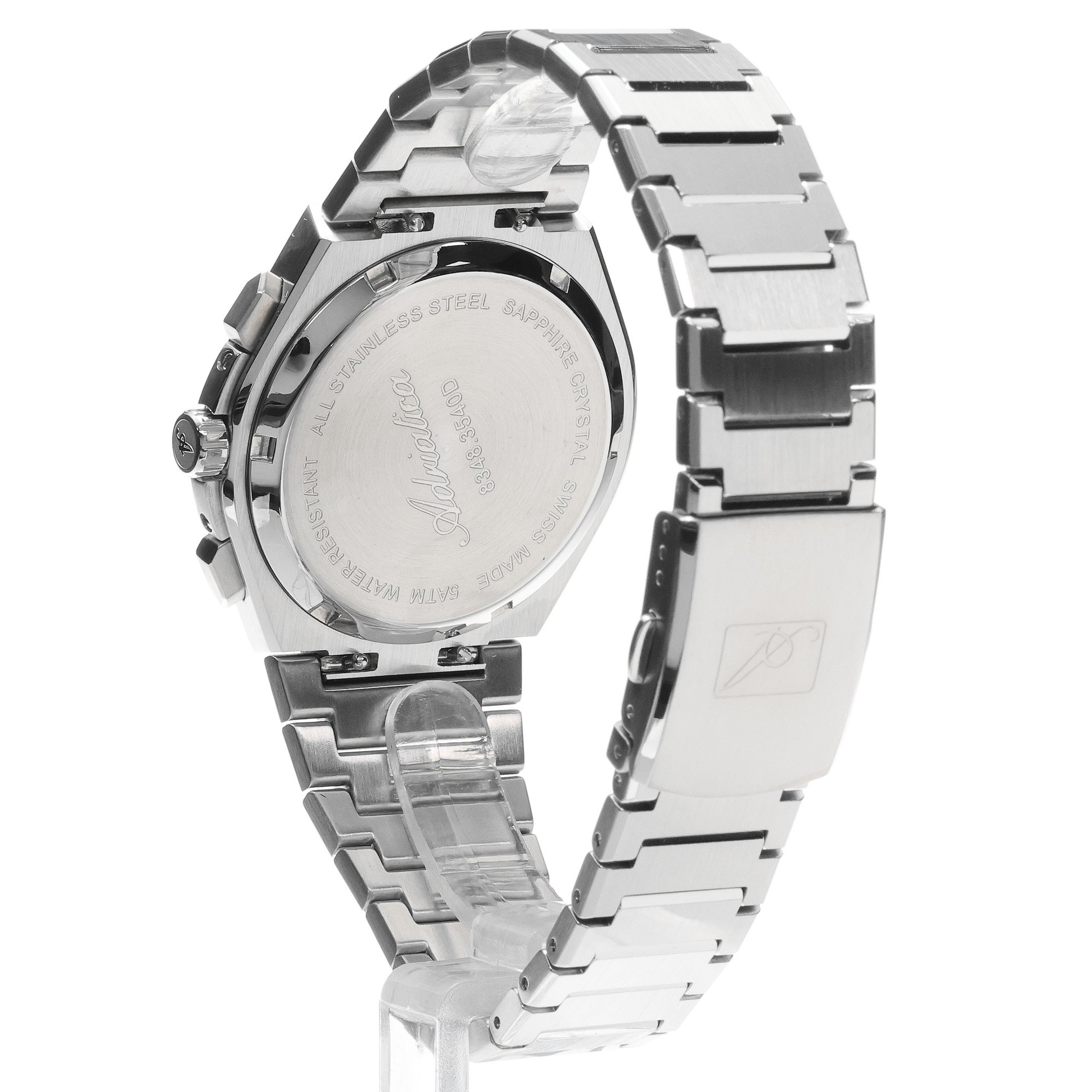 zegarek Adriatica A83485113CH męski z chronograf Męskie