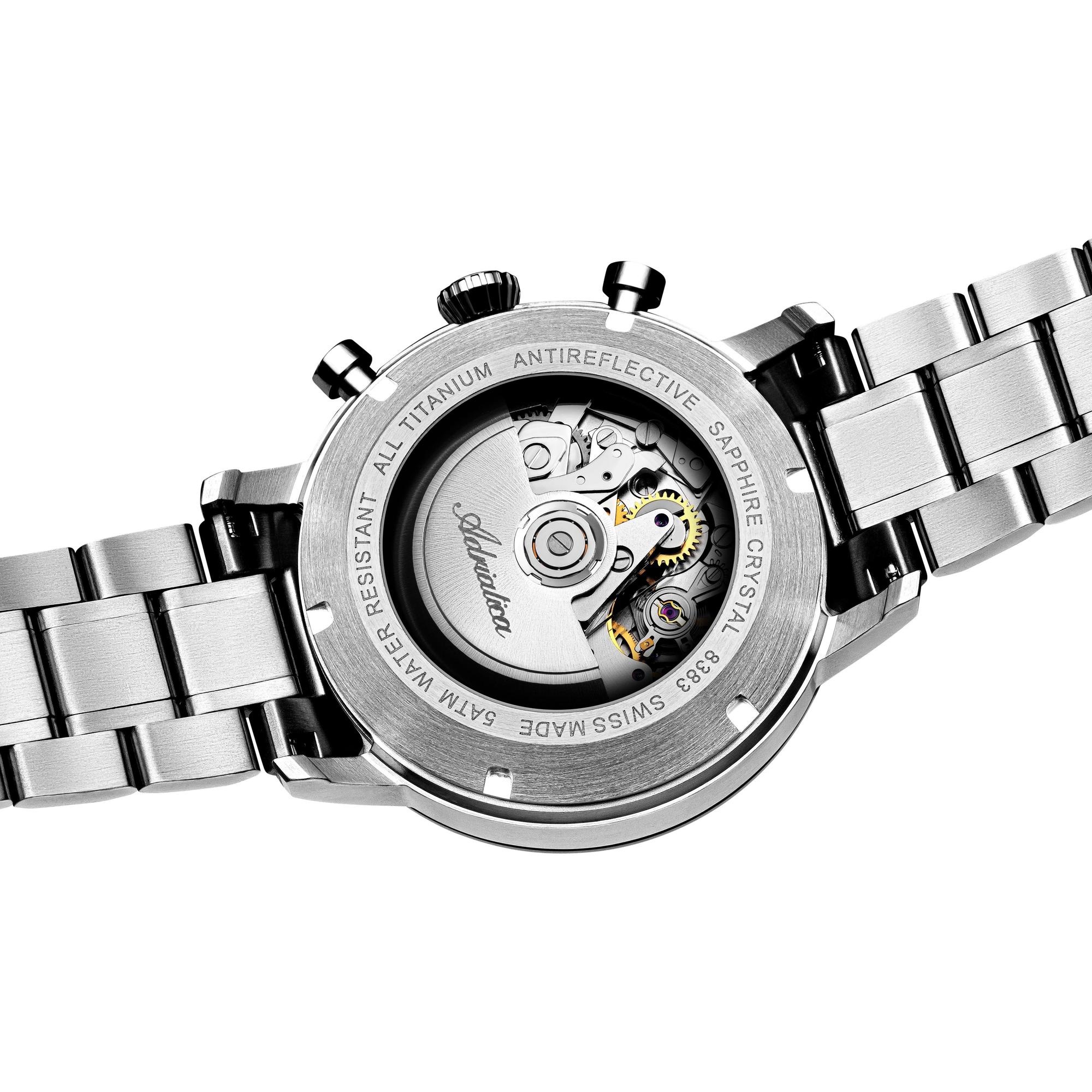 zegarek Adriatica A83834114ACH automatyczny męski Automatic Automatic - miniatura 8