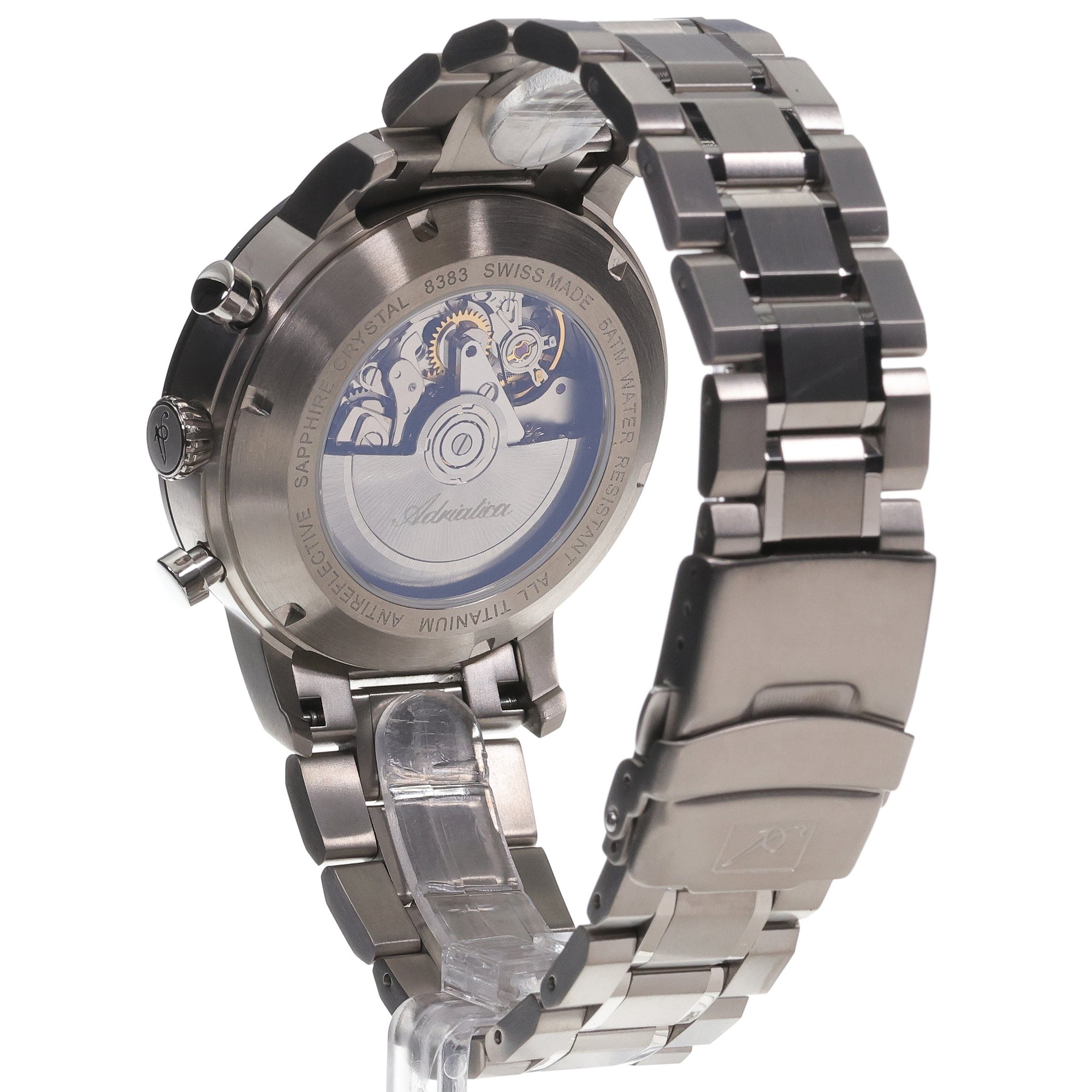 zegarek Adriatica A83834114ACH srebrny Automatic - miniatura 4