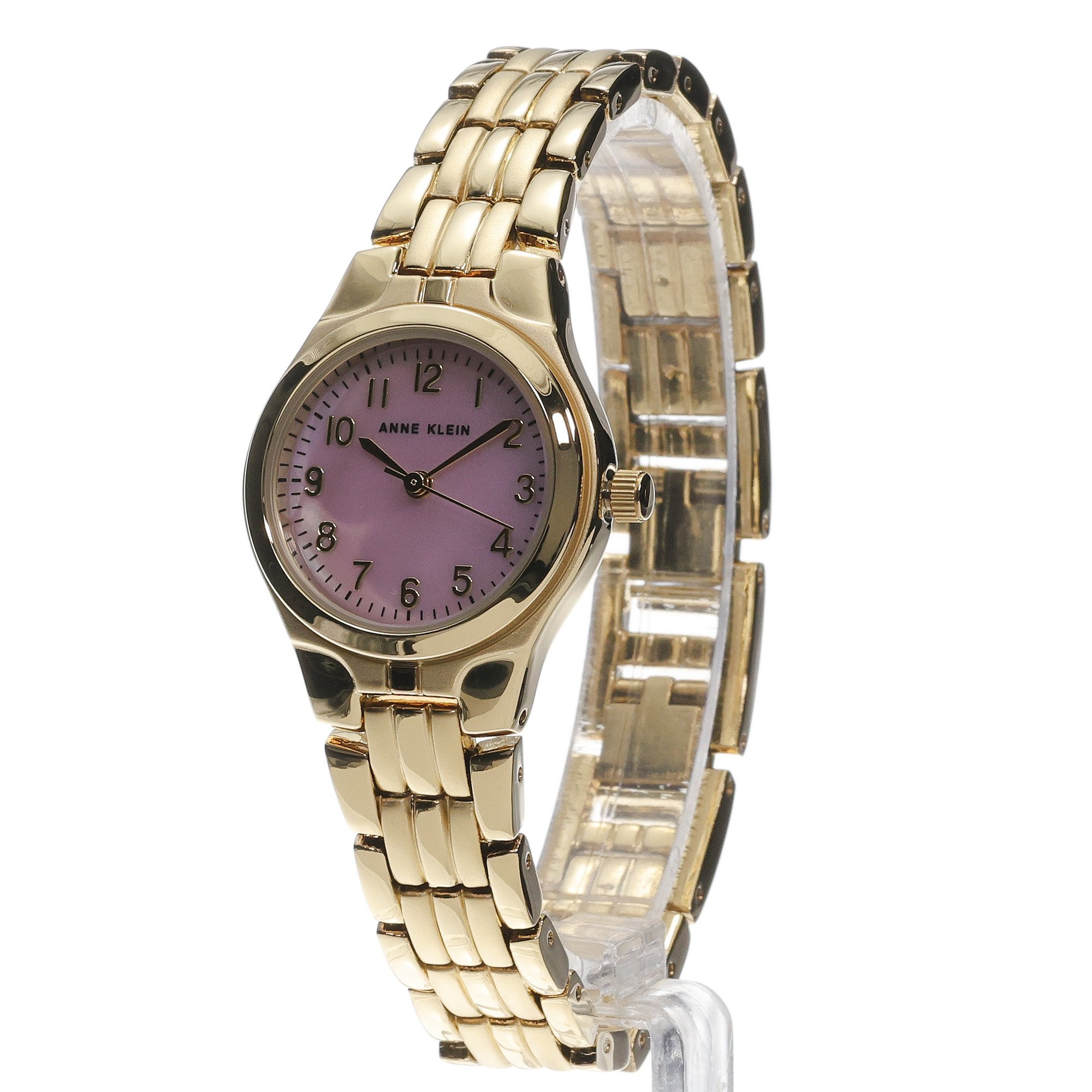 zegarek Anne Klein 10-5490MVGB kwarcowy damski Anne Klein Quartz Analog Purple Gold