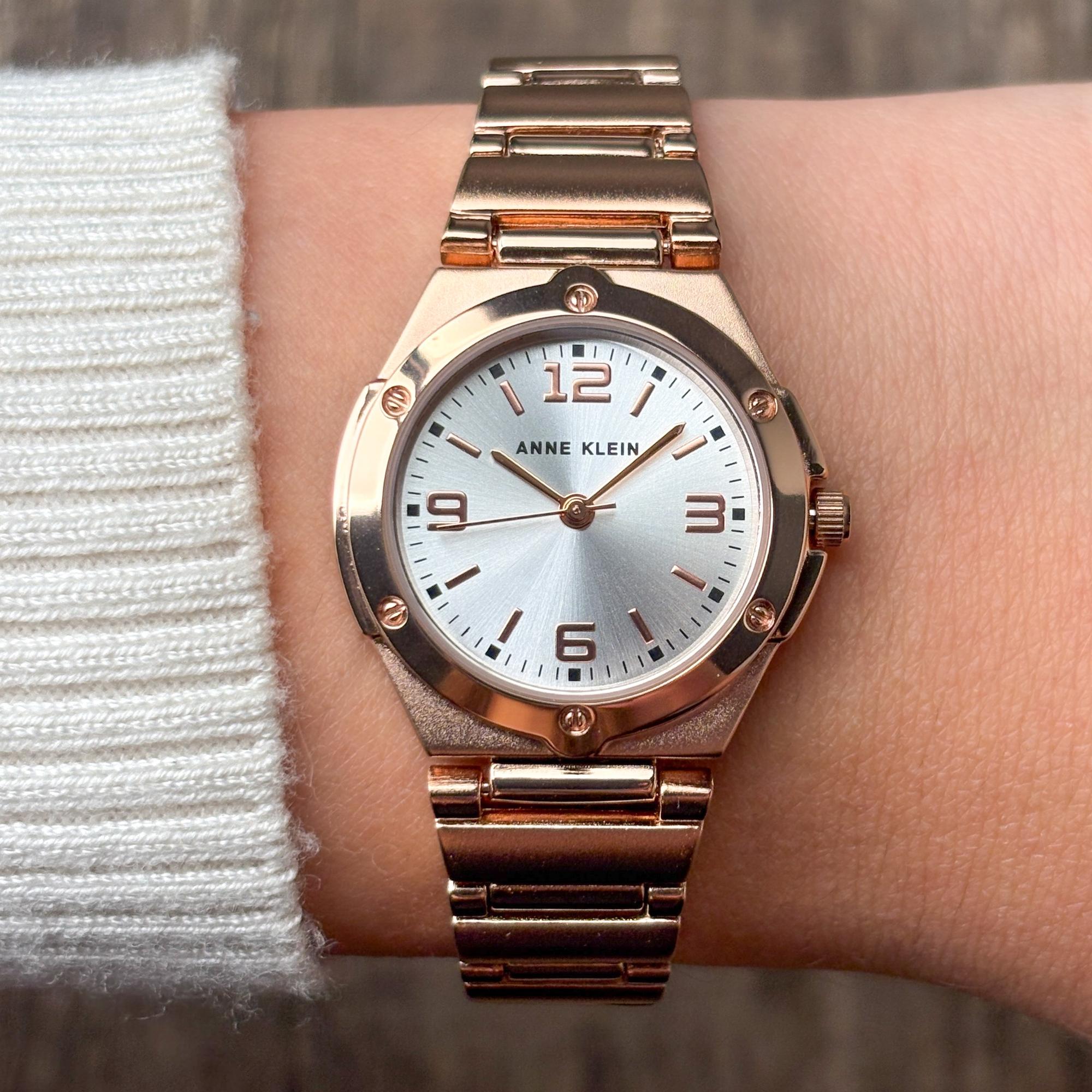 zegarek Anne Klein 10-8654SVRG różowe złoto Anne Klein