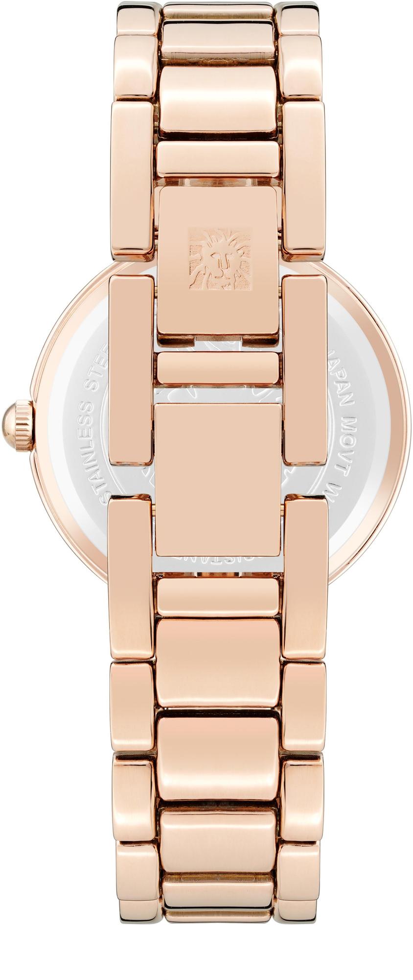 zegarek Anne Klein AK-1362GNRG różowe złoto Bransoleta - miniatura 7
